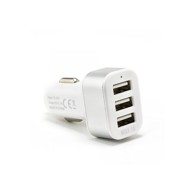 SBOX Auto punjač cc-331 / 3 ulaza - 3.1A bijeli