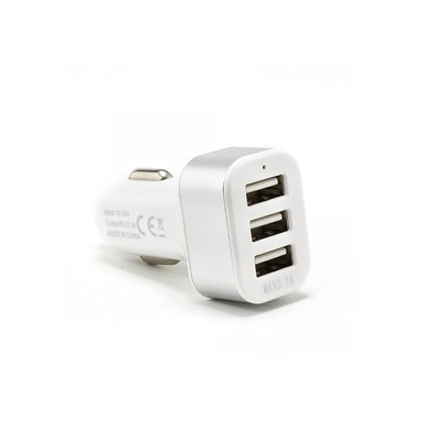 SBOX Auto punjač cc-331 / 3 ulaza - 3.1A bijeli