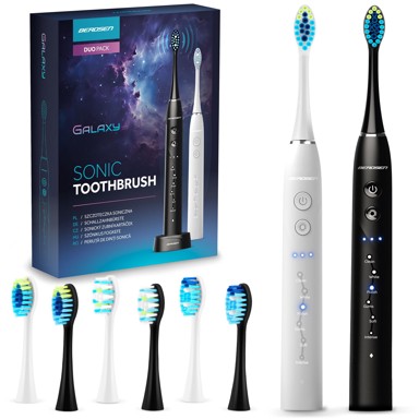 BERDSEN Četkica za zube Galaxy Duo Sonic, 2 kom