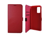 MAX MOBILE Torbica za Xiaomi Redmi Note 11T 5G / 11 5G / Poco M4 Pro Book Slim crvena