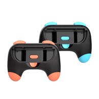DOBE Ergonomski gripovi za kontroler, kompatibilni s Nintendo Switch 2, crna/crvena/crna-plava