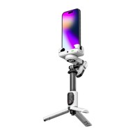 MOJPLANET Stabilizator AOCHUAN M1 Pro s RGB rasvjetom bijeli