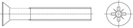 Matični vijak M5x80 DIN 965 ZN