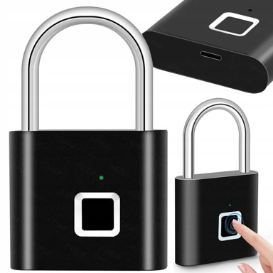 VERKGROUP Vodootporna brava protiv krađe s otiskom prsta, USB