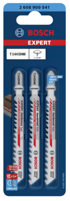 BOSCH Professional 3-dijelni set listova ubodne pile Expert Hardwood Fast T 144 DHM (2608900541)