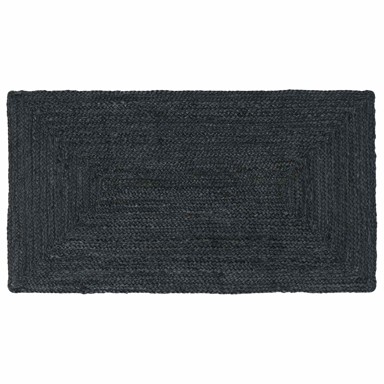 Tepih od jute, 60 x 110 cm, tamnosivi