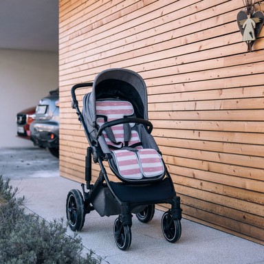 FREEON Podloga za kolica , 3d mesh, rozo-bijela