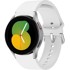 GS Silikonska narukvica za Samsung Galaxy Watch4/5/6/7, 40–47 mm, bijela