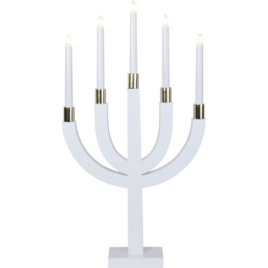 STAR TRADING Bijeli božićni svjetlosni ukras Elias