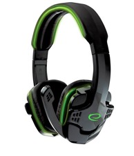 ESPERANZA Gaming slušalice EGH310G, crno zelene, sa mikrofonom