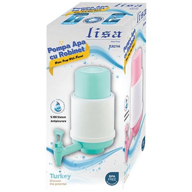 ZILAN Vodena pumpa sa slavinom, ručna, ZLN2744 PI