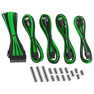 CABLEMOD Classic ModMesh set produžnih kabela 8+6 Series, crno/zelene CM-CAB-CKIT-N86KKLG-R