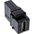 INLINE HDMI adapter ženski na HDMI A, crni