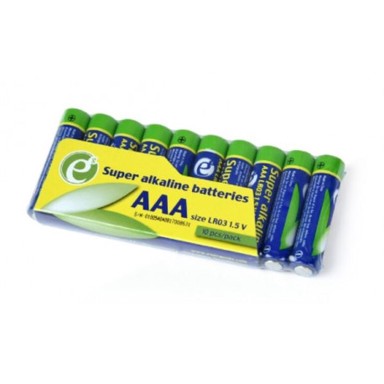 GEMBIRD Super alkalna baterije AAA, 10 komada