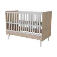FAKTUM Peak kinderbet/krevet 140x70 cm, Natural Oak-White