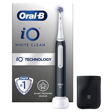 ORAL-B Električna četkica iO Series 3 White Clean, crna 