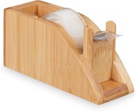 RELAXDAYS Stolni dozator ljepljive trake od bambusa (za role od 25 mm)