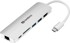 SANDBERG Docking stanica 136-18, USB-C, 2x USB-A, 1x HDMI, 1x ethernet, 1x SD/microSD, sivi