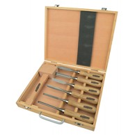 BRÜDER MANNESMANN Set dlijeta za drvo M66107, srebrna