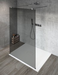 GELCO Tuš kabina VARIO CHROME, samostojeća, 800 mm, dimno staklo