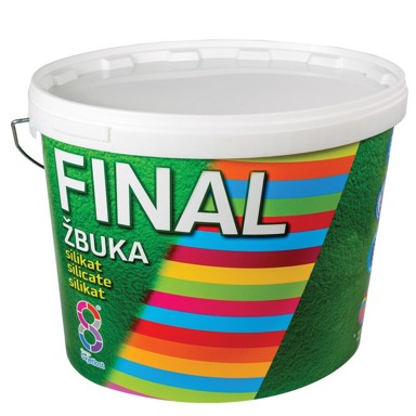 CHROMOS SVJETLOST Dekorativna žbuka Final silikatna zaglađena, 1,5 mm, 25 kg