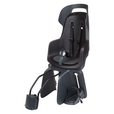 BOBIKE Stražnje sjedalo za bicikl do 22 kg GO MAXI URBAN crno 8012400012