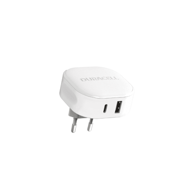 DURACELL Punjač Pd 30 W USB-A + USB-C Pps, bijeli