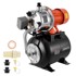 VEVOR Pumpa za plitki bunar 1,6 KS 230 V protok 5000 L/h spremnik 19 L