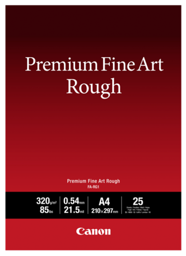 CANON Foto papir FA-RG 1 PREMIUM FINE ART ROUGH A 4, 25 kom.
