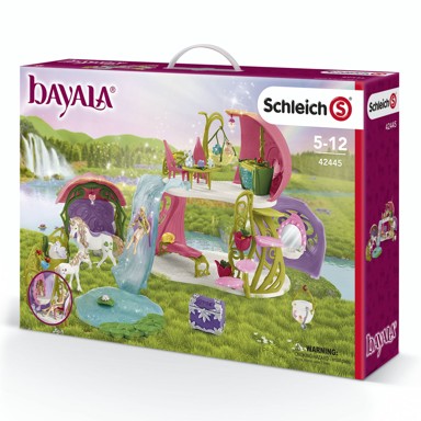 SCHLEICH Set za lutke Bayala Glittering Flower House w. Acces 42445