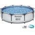 BESTWAY Okvirni bazen 305x76 cm, 4u1