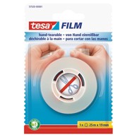 TESA Traka ljepljiva Tesafilm 57520, 19 mm, 25 m, blister, prozirna