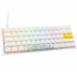 DUCKY Gaming tipkovnica One 2 Pro Mini White Edition, RGB LED - Cherry Silent Red (US)-DKON2061ST-SUSPDWWT2