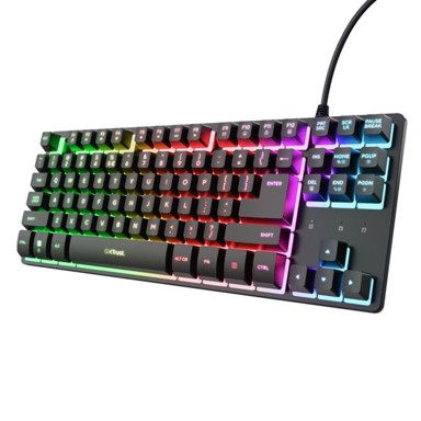 TRUST Gaming tipkovnica GXT 833 Thado US TKL