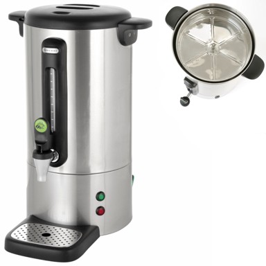 HENDI Perkolator kave UNIQ 211434, slavina protiv kapanja, 7 l