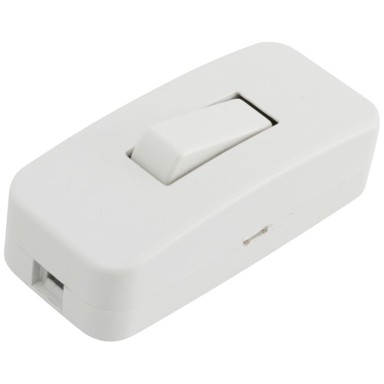 HOME Strujni prekidač, 4A / 250V, bijeli - NV 1K /WH