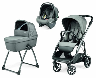PEG PEREGO Dječja kolica Veloce Belvedere SLK 3u1, modularni sustav, siva