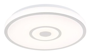 GLOBO Stropna svjetiljka Callie Ø38 cm, LED, bijela