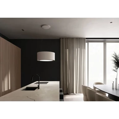 CIARKO DESIGN Viseća napa Piu Light, 80 cm, ecru smeđa