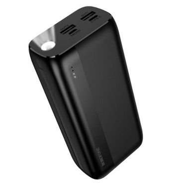 BOROFONE Powerbank BJ86A, 30000 mAh, 2 x USB, 10 W, crni