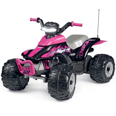 PEG PEREGO Quad na akumulator Corral T-Rex Pink 330W