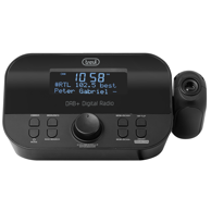 TREVI Digitalna budilica RC 85D8 DAB, crna
