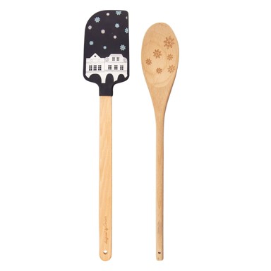 ORION Drveni set kuhinjskog pribora 2 kom