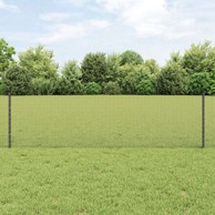 Zavarena žičana ograda s 5 U post 0.6x10 m čelik, siva