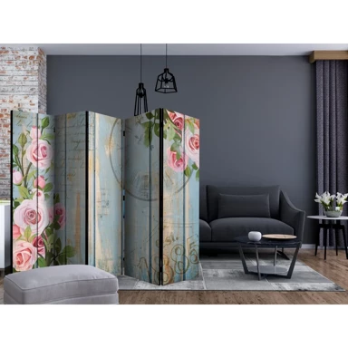 Paravan Vintage vrt II, 225 x 172 cm