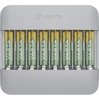 VARTA Punjač za baterije Eco Charger Multi Recycled + 8 x 2100 mAh AA