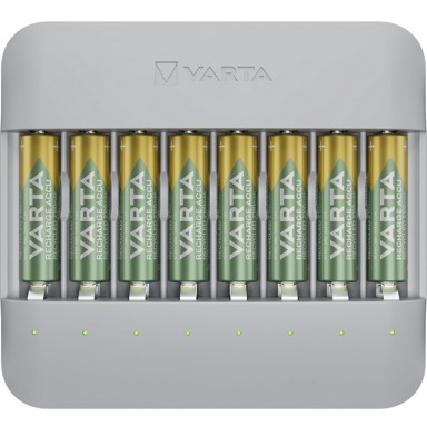 VARTA Punjač za baterije Eco Charger Multi Recycled + 8 x 2100 mAh AA