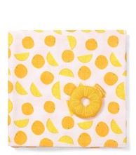 BABYONO Swaddles tetra pelene za povijanje, zvečka, Naranča