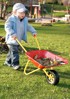 ROLLY TOYS Kolica metalna, crvena