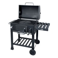 CATTARA Roštilj na drveni ugljen s rešetkom od lijevanog željeza Royal